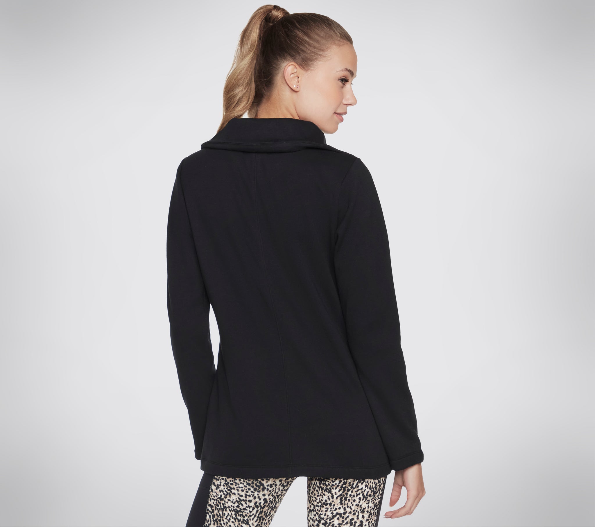 WJA283 BLK - SKECHERS SNUGGLE JACKET - Shoess