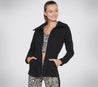 WJA283 BLK - SKECHERS SNUGGLE JACKET - Shoess
