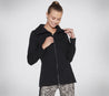 WJA283 BLK - SKECHERS SNUGGLE JACKET - Shoess