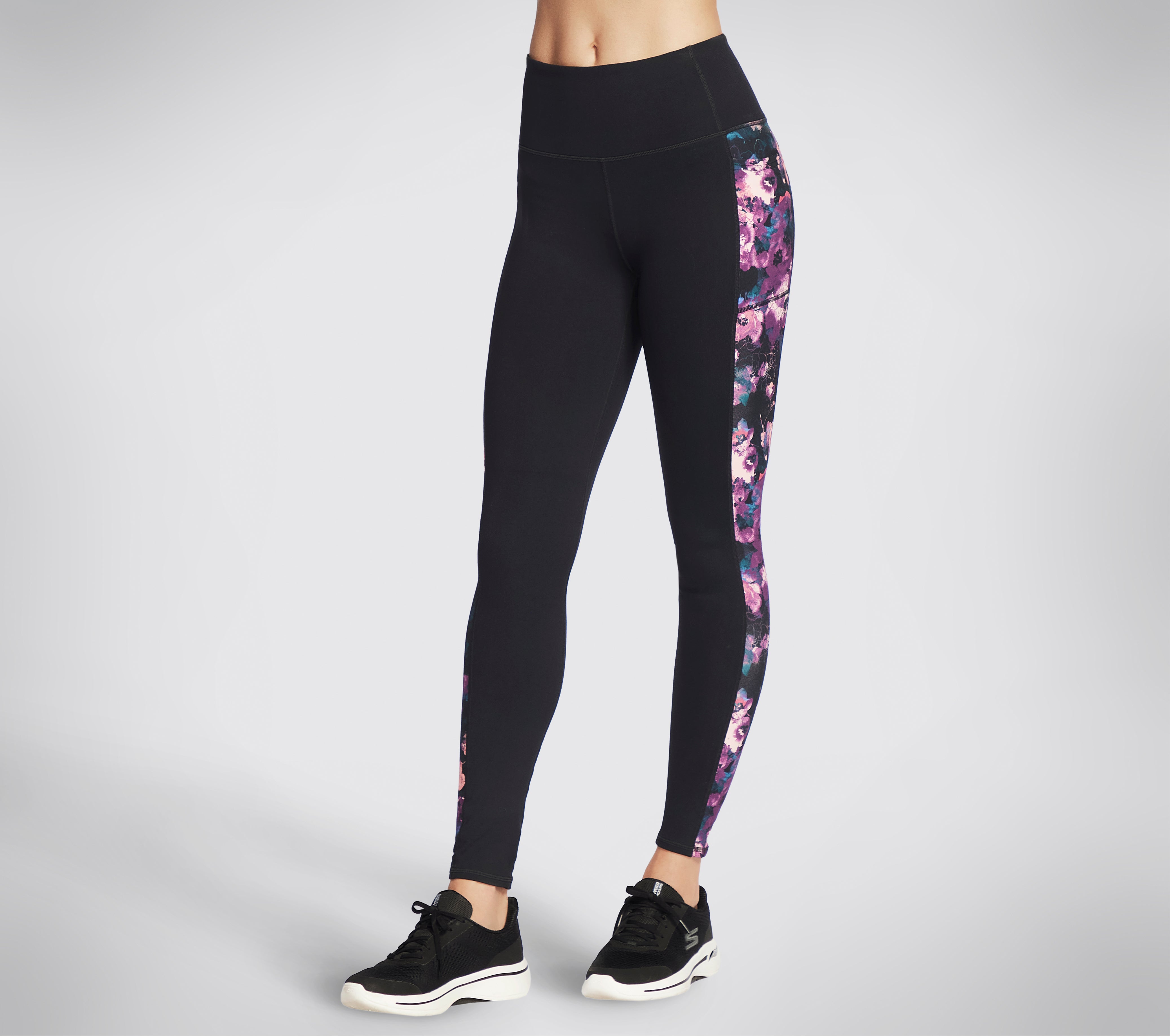 WLG206 MULT - THE GOWALK LINEAR FLORAL FL HW LEGGING - Shoess